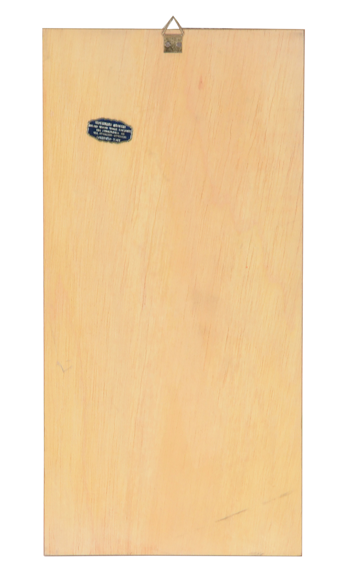 Notturno Intarsio Handmade Italian Marquetry Panel of a Clown