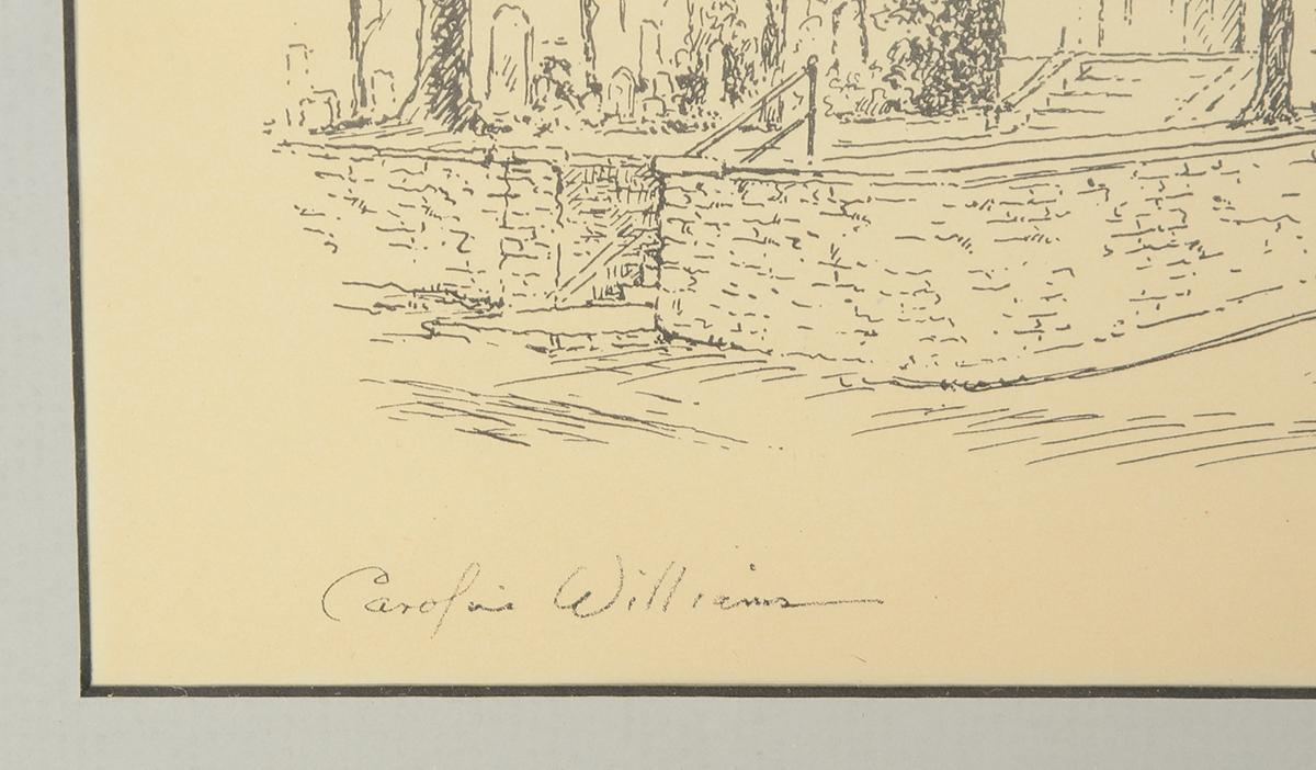 Lithograph After Caroline Williams Illustration