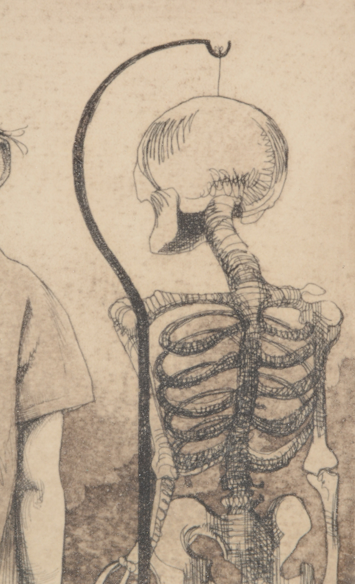 Charles Bragg Signed Artist's Proof Aquatint Etching "Internal"