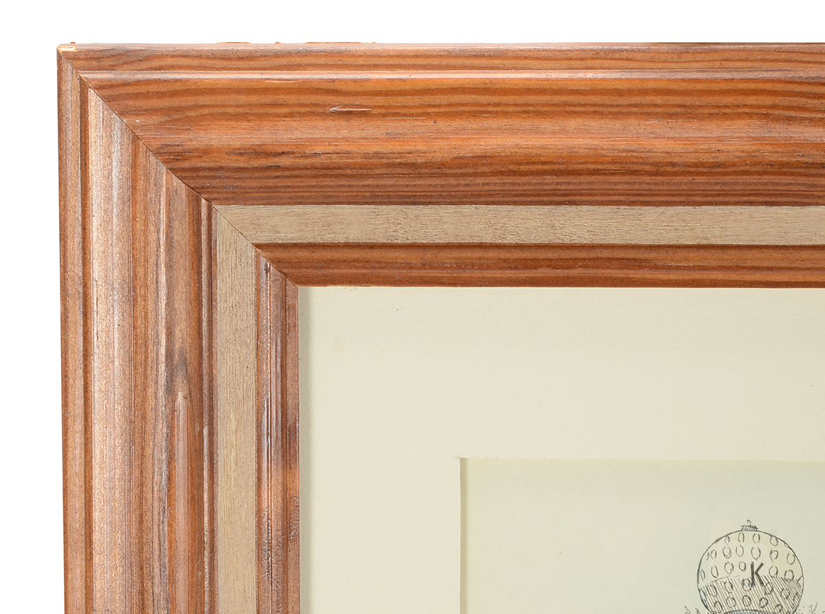 Paul Blackwell Signed Hand-Tinted Lithograph "Kenwood Country Club"