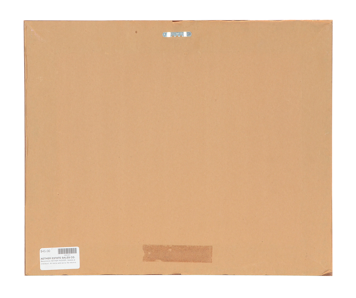 Paul Blackwell Signed Hand-Tinted Lithograph "Kenwood Country Club"