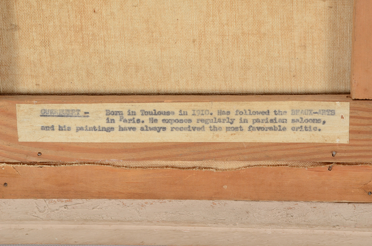 Original Mid-Century Oil Landscape on Canvas