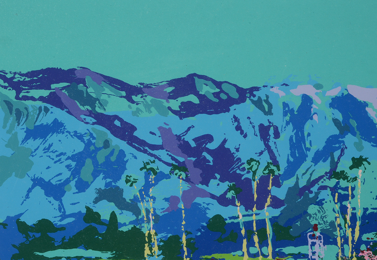 Leroy Neiman Signed Limited Edition Serigraph "Santa Anita"