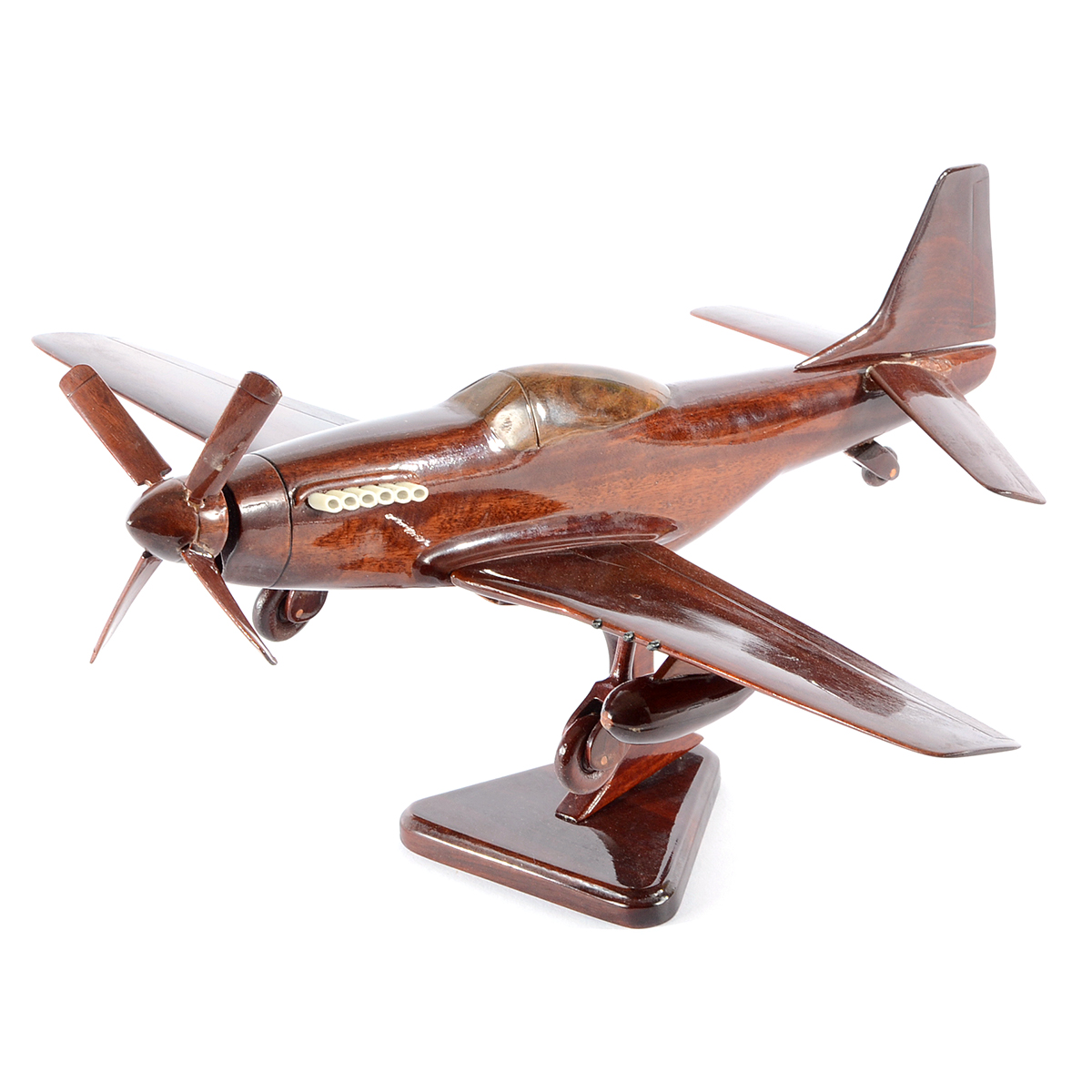 P51 Mustang Model with Stand