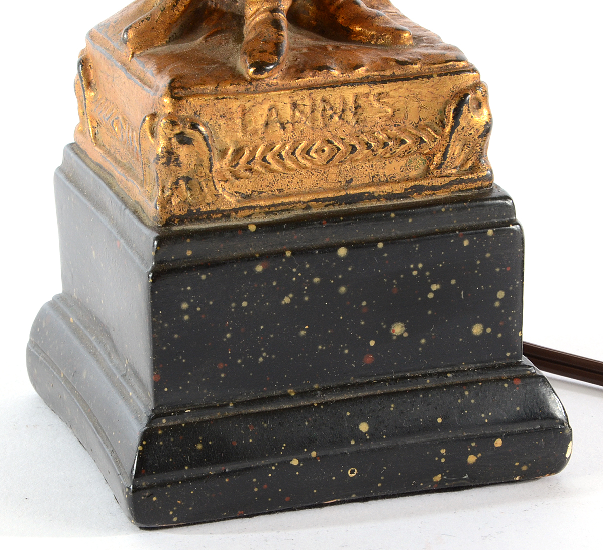 Napoleonic Figural Table Lamp