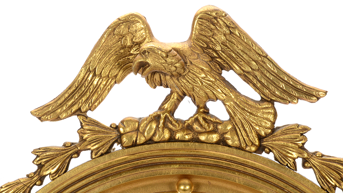 Convex Mirror with Eagle Figure