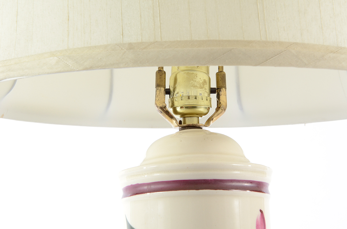 Hand-Painted Ceramic Table Lamp