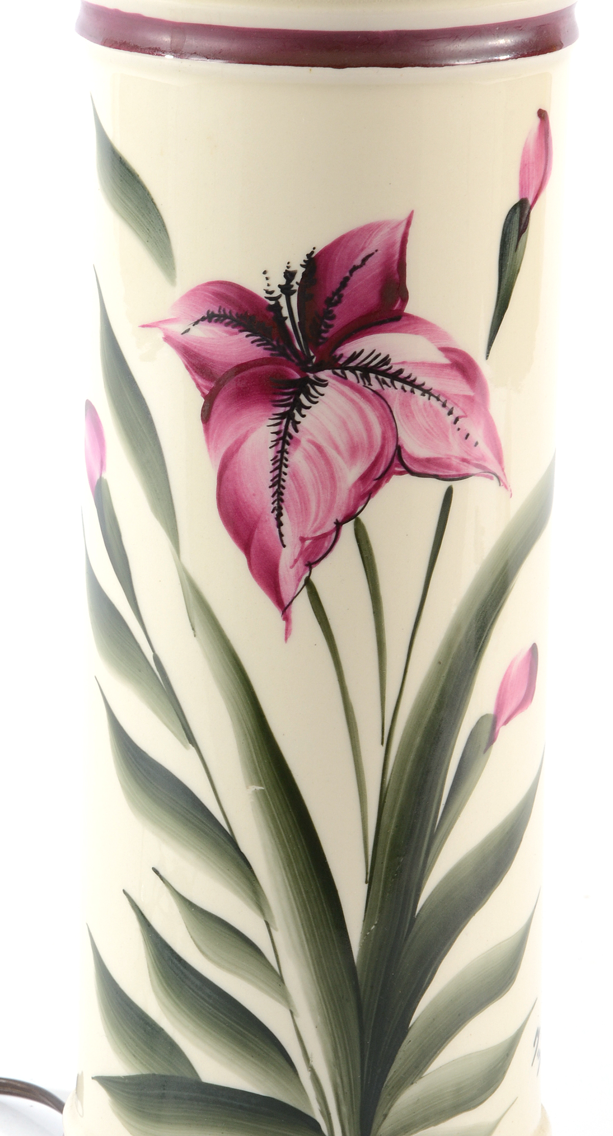 Hand-Painted Ceramic Table Lamp