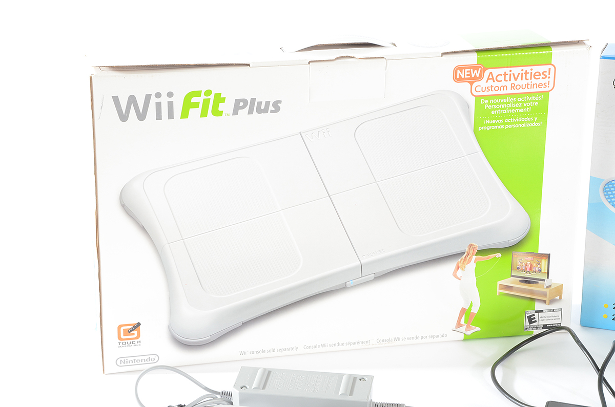 Wii Console and Wii Fit Plus with Extra Accessories