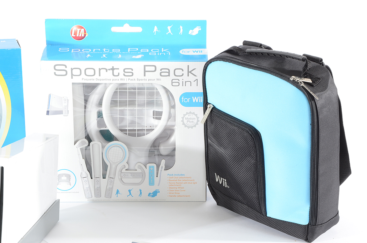 Wii Console and Wii Fit Plus with Extra Accessories