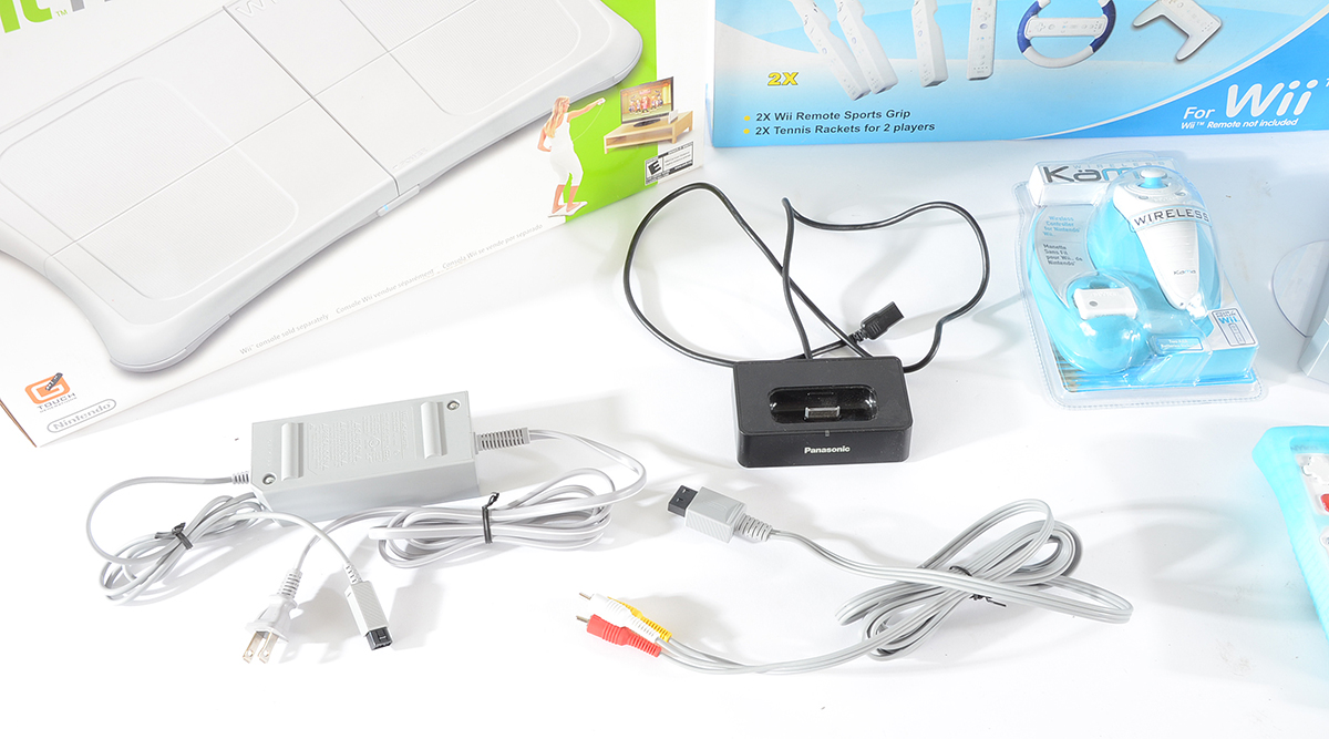 Wii Console and Wii Fit Plus with Extra Accessories