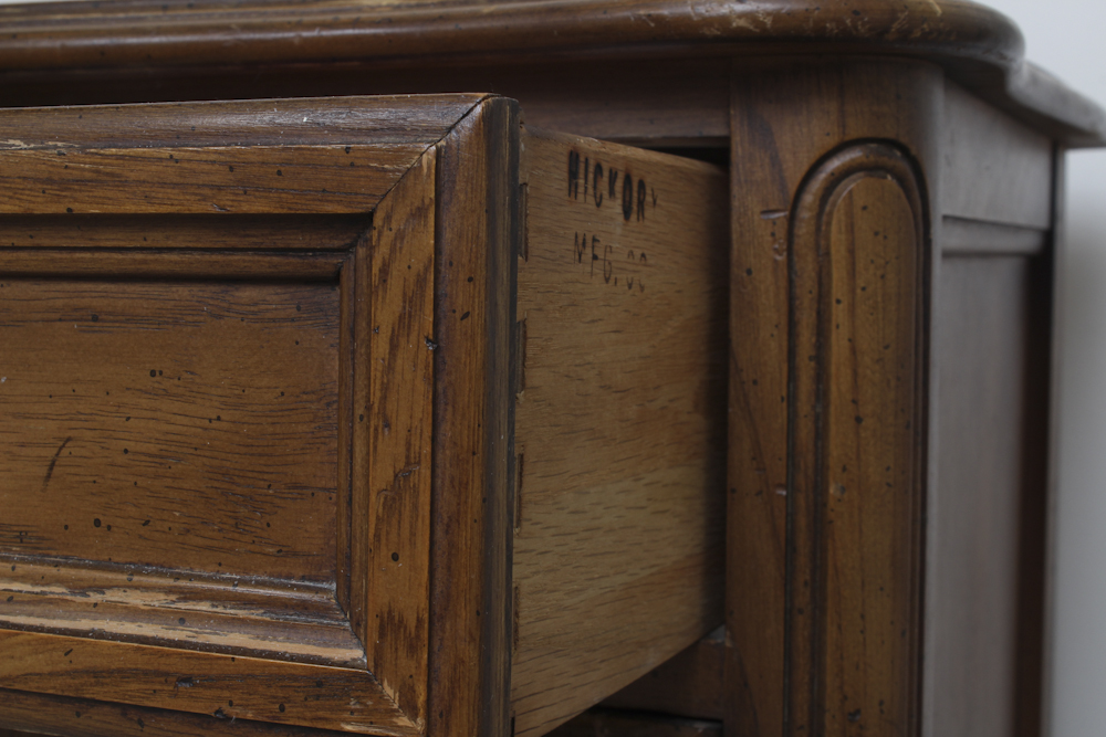 Pair of Vintage Night Stands By Hickory Manufacturing