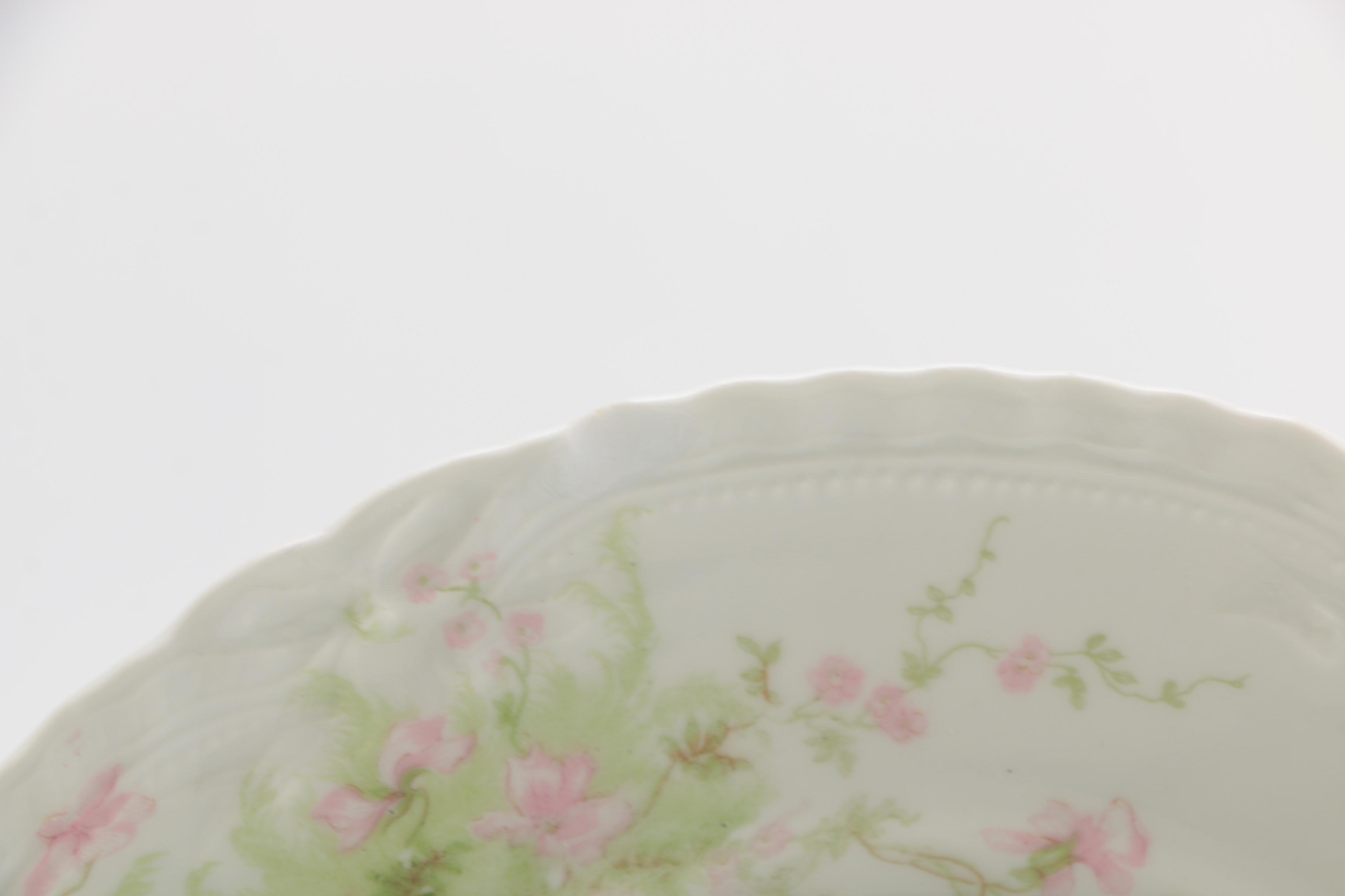 Théodore Haviland Limoges Floral Tea Dishes