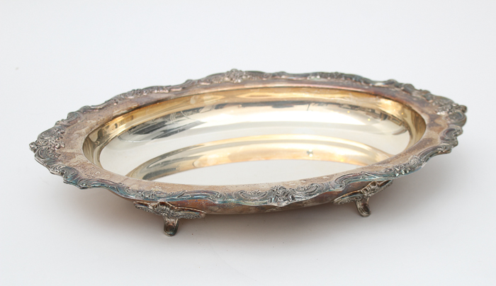 Vintage Silver-Plated Serving Dish