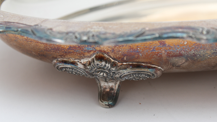 Vintage Silver-Plated Serving Dish