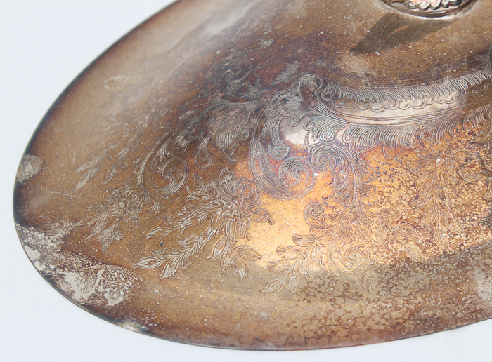 Vintage Silver-Plated Serving Dish