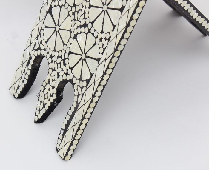 Folding Qur'an Stand With Mother of Pearl Inlay