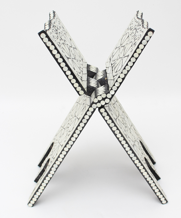 Folding Qur'an Stand With Mother of Pearl Inlay