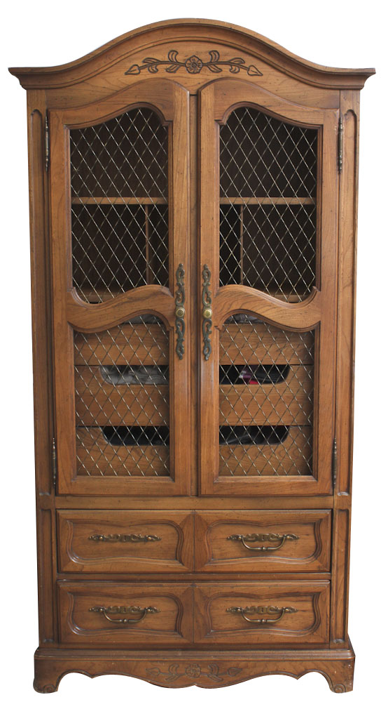 Vintage Armoires With Desk by Hickory Manufacturing Co.