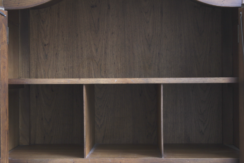 Vintage Armoires With Desk by Hickory Manufacturing Co.