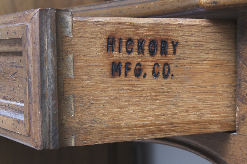 Vintage Armoires With Desk by Hickory Manufacturing Co.