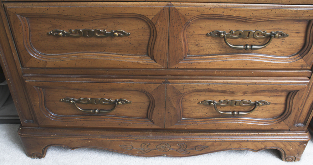 Vintage Armoires With Desk by Hickory Manufacturing Co.