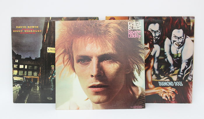 "Space Oddity" and Other David Bowie LPs
