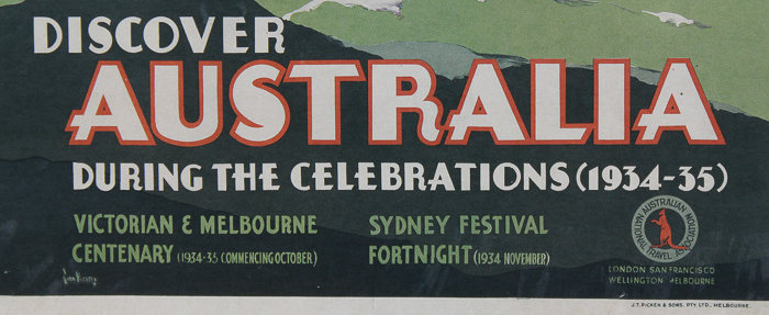 Vintage Calendar Travel Posters