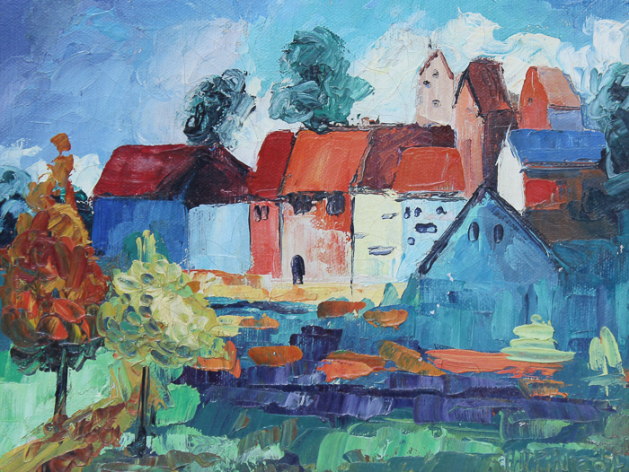 Oil Painting on Canvas