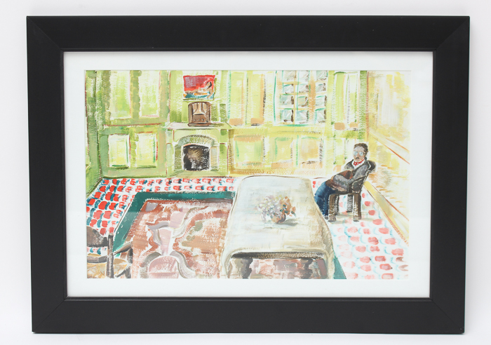 Gouache Painting on Paper