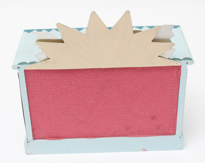 Miniature Folk-Decorated Chest With Four Drawers