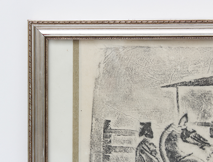 Chinese Rubbing of a Chariot