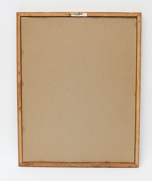 Kyaw Maung Watercolor Painting on Paper