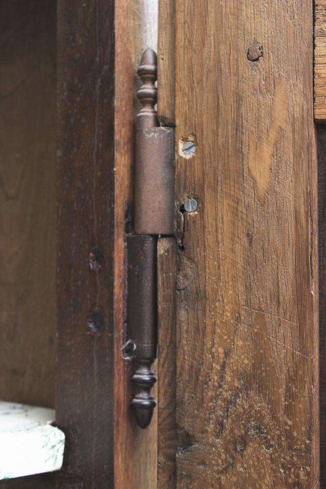 Antique Louis XV Style Oak Armoire
