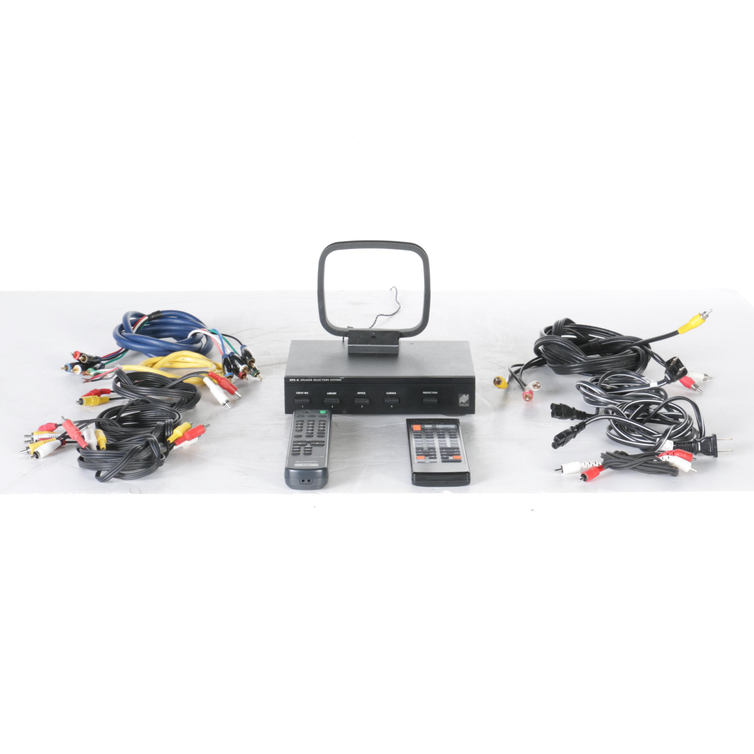 Sony and Pioneer Stereo Components