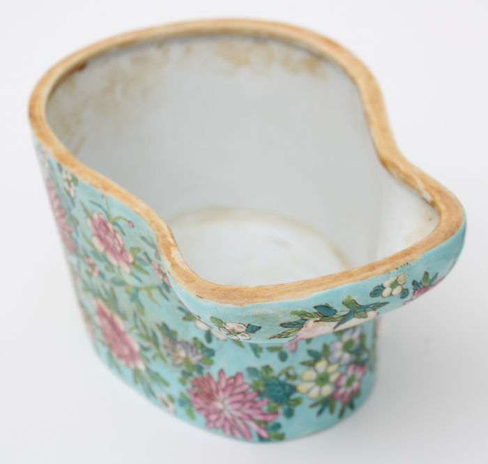 Vintage Lidded Zebu Head Vessel