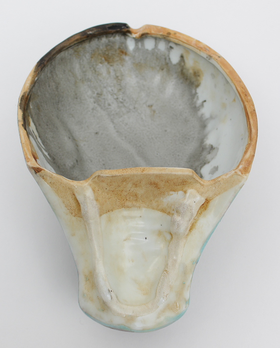 Vintage Lidded Pig Head Vessel