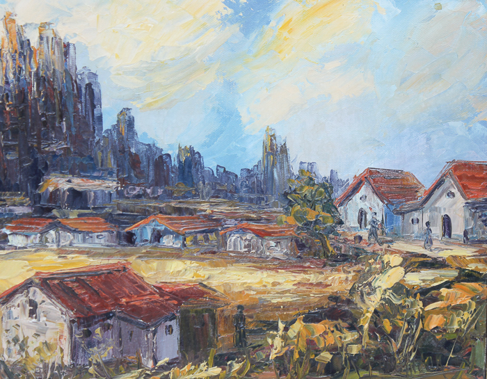 Oil Painting on Canvas