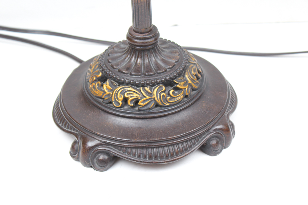 Metal and Glass Accent Lamps