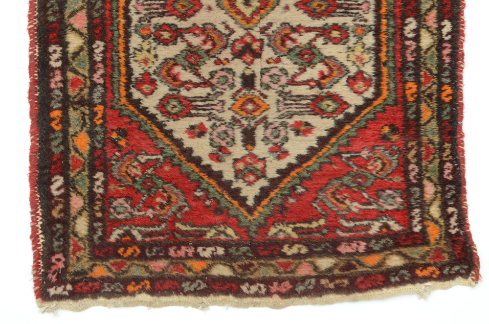 Vintage Hand-Knotted Persian Accent Rug