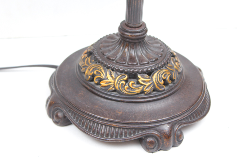 Metal and Glass Accent Lamps