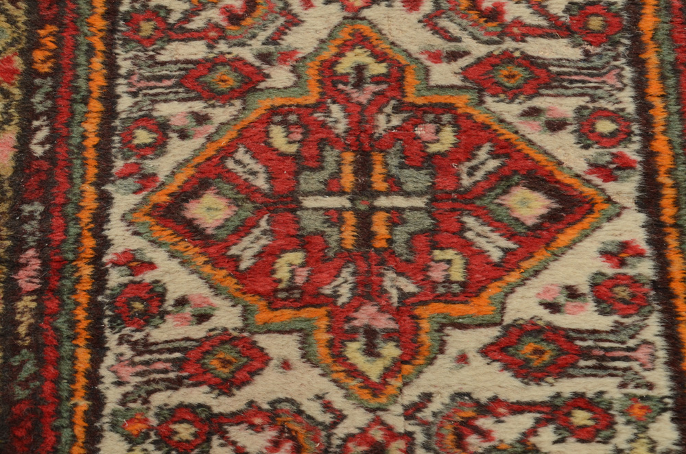 Vintage Hand-Knotted Persian Accent Rug