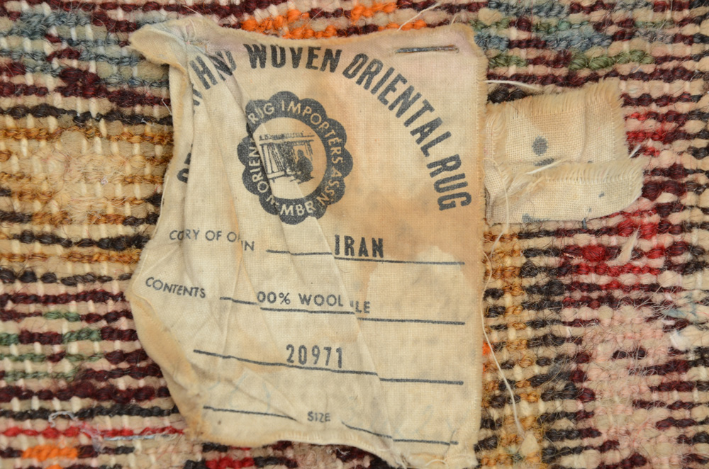 Vintage Hand-Knotted Persian Accent Rug