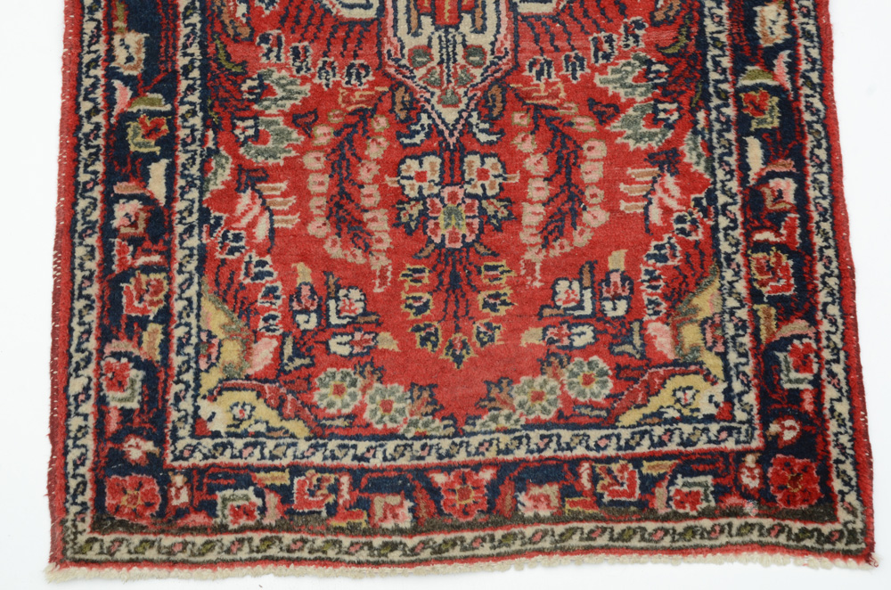 Persian Hand-Knotted Accent Rug