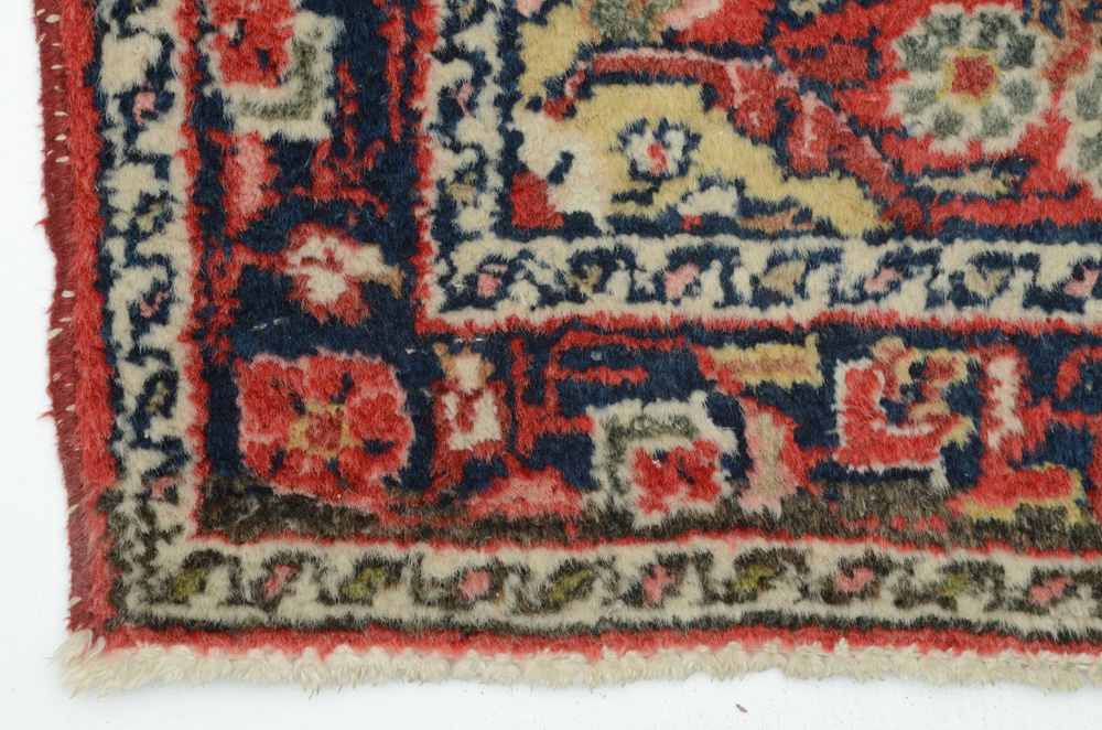 Persian Hand-Knotted Accent Rug