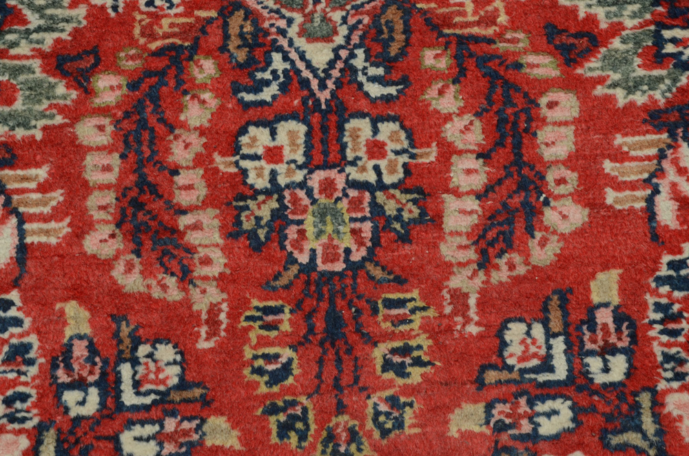 Persian Hand-Knotted Accent Rug