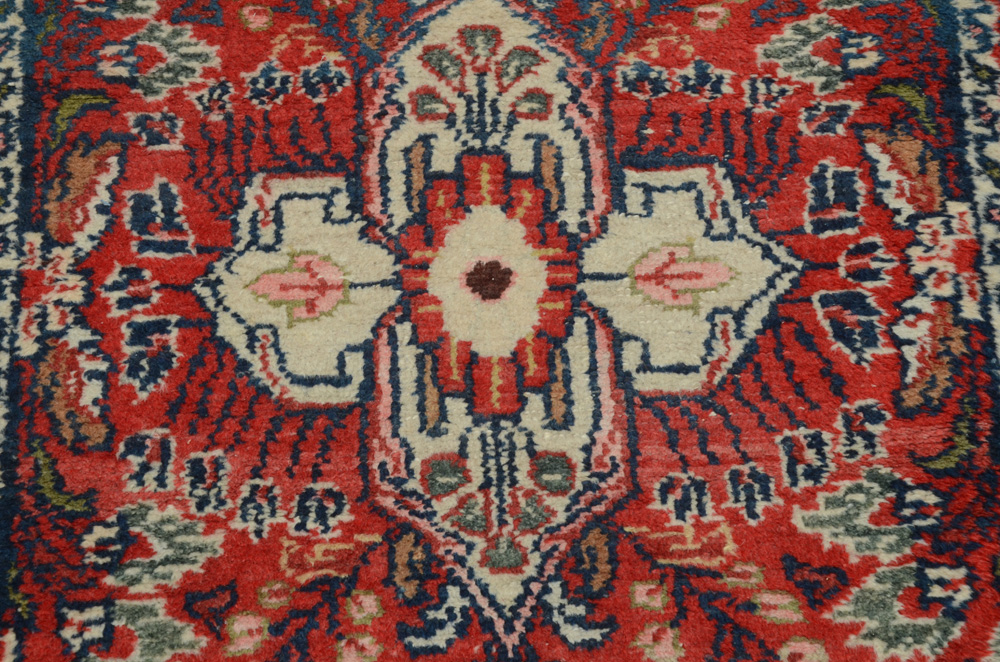 Persian Hand-Knotted Accent Rug
