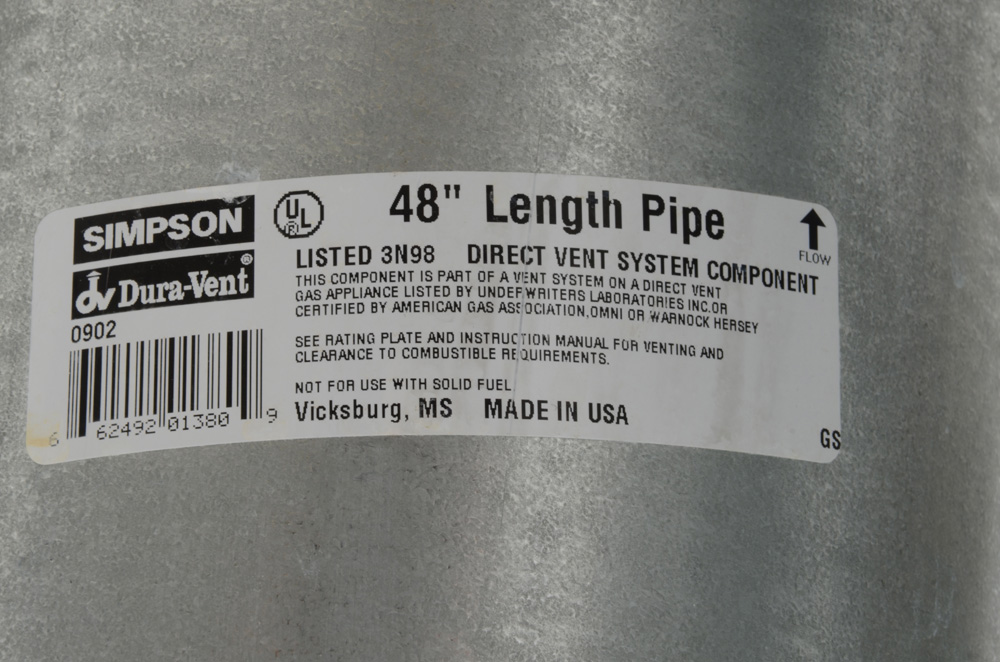 Valor Direct Vented Radiant Gas Fireplace Insert