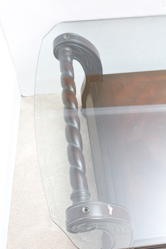 Glass Top Coffee Table