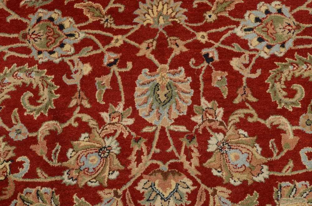 Tufted Indian Floral Area Rug